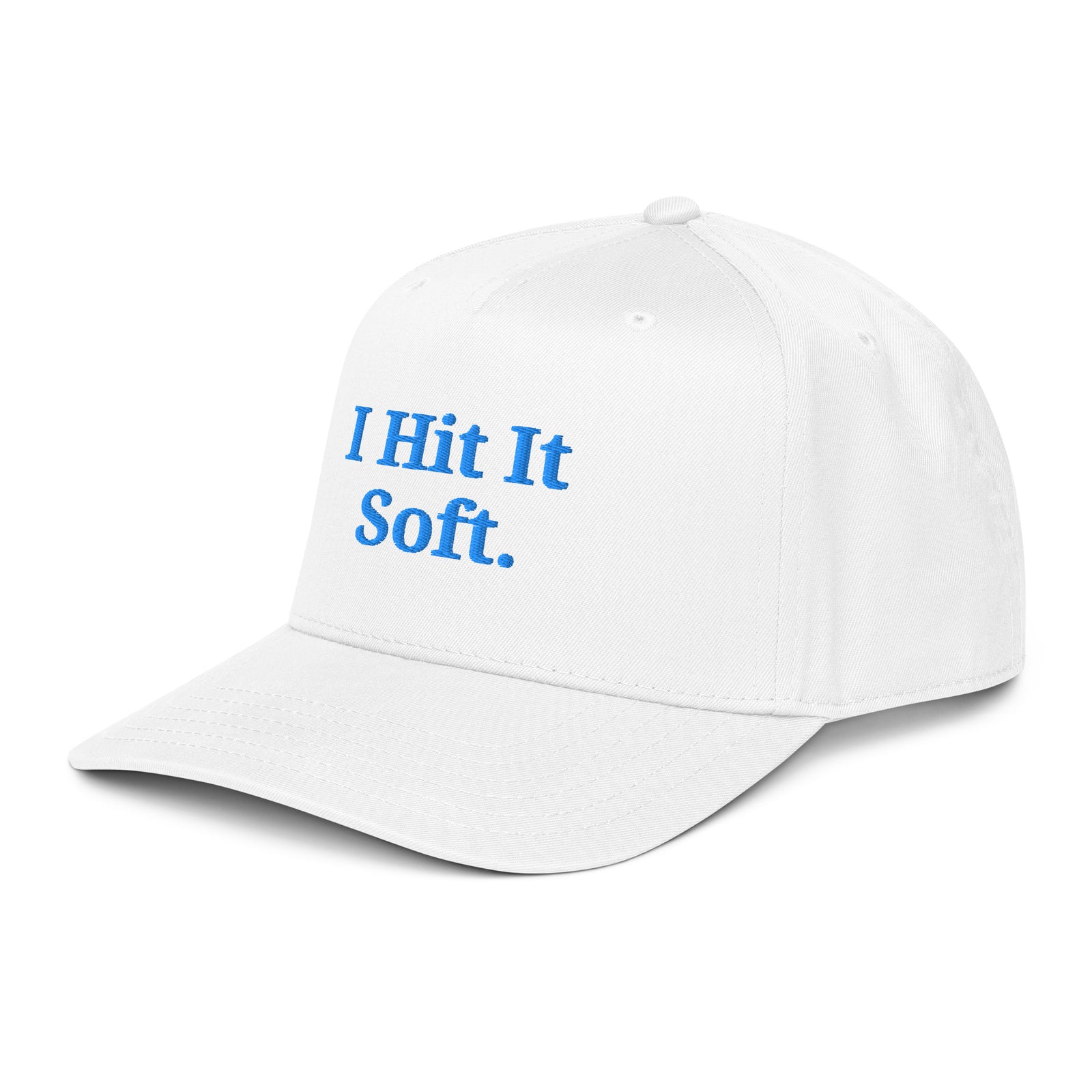 The Soft Touch Cap ALL WHITE white left front