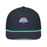 The Range Finder Rope Cap navy mint front