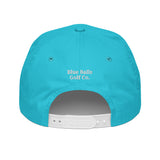 The Range Finder Rope Cap turquoise white back