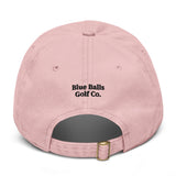 The Loosen Your Grip Dad Cap dusty rose back