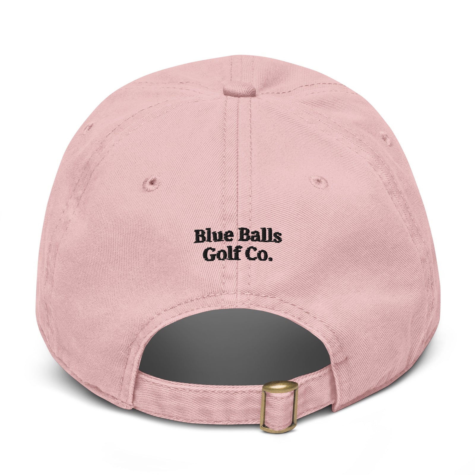 The Loosen Your Grip Dad Cap dusty rose back