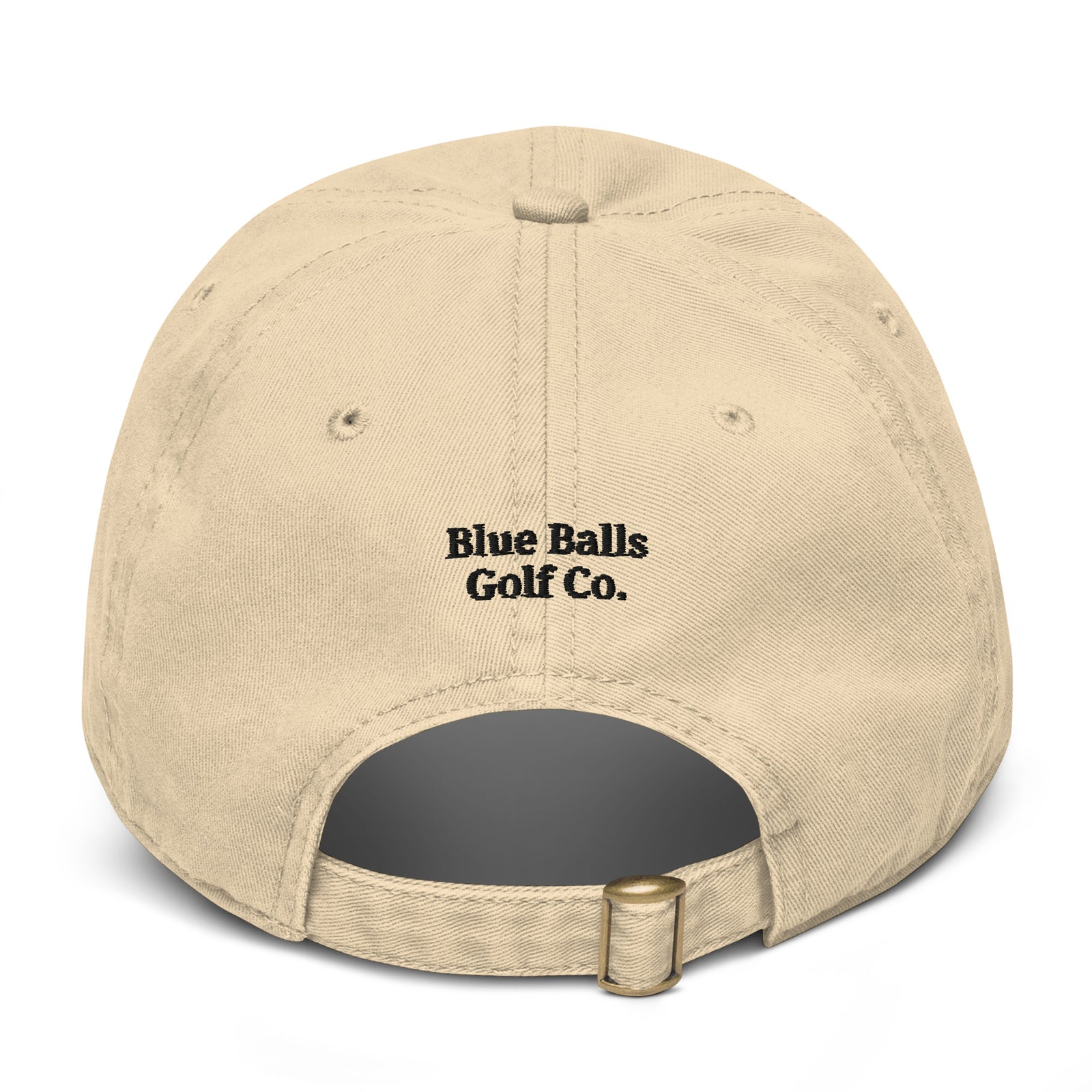 The Loosen Your Grip Dad Cap khaki back