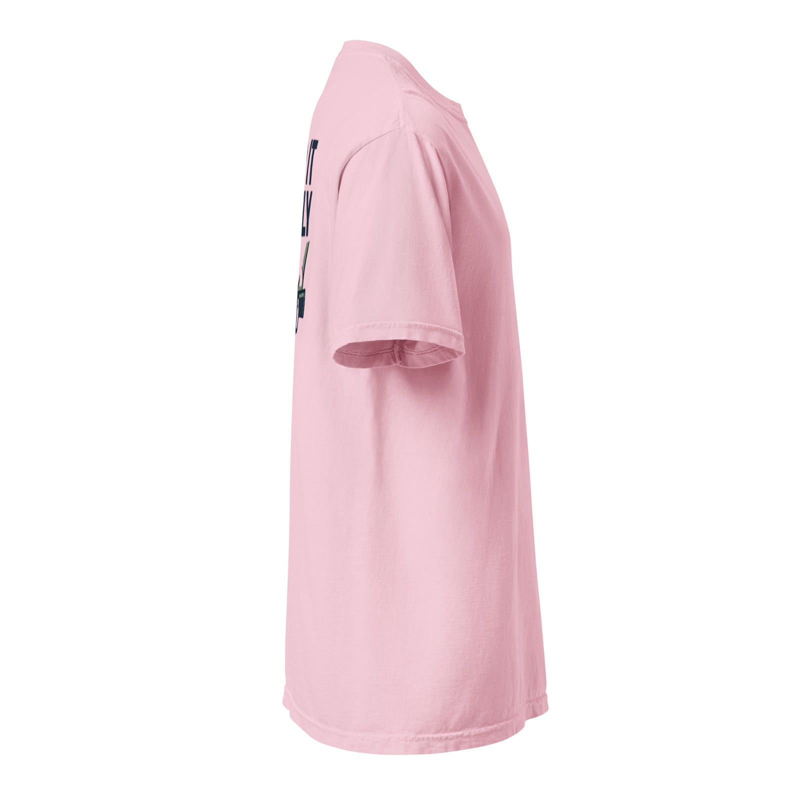 Soft Hands, Bad Intentions Tee blossom right sleeve