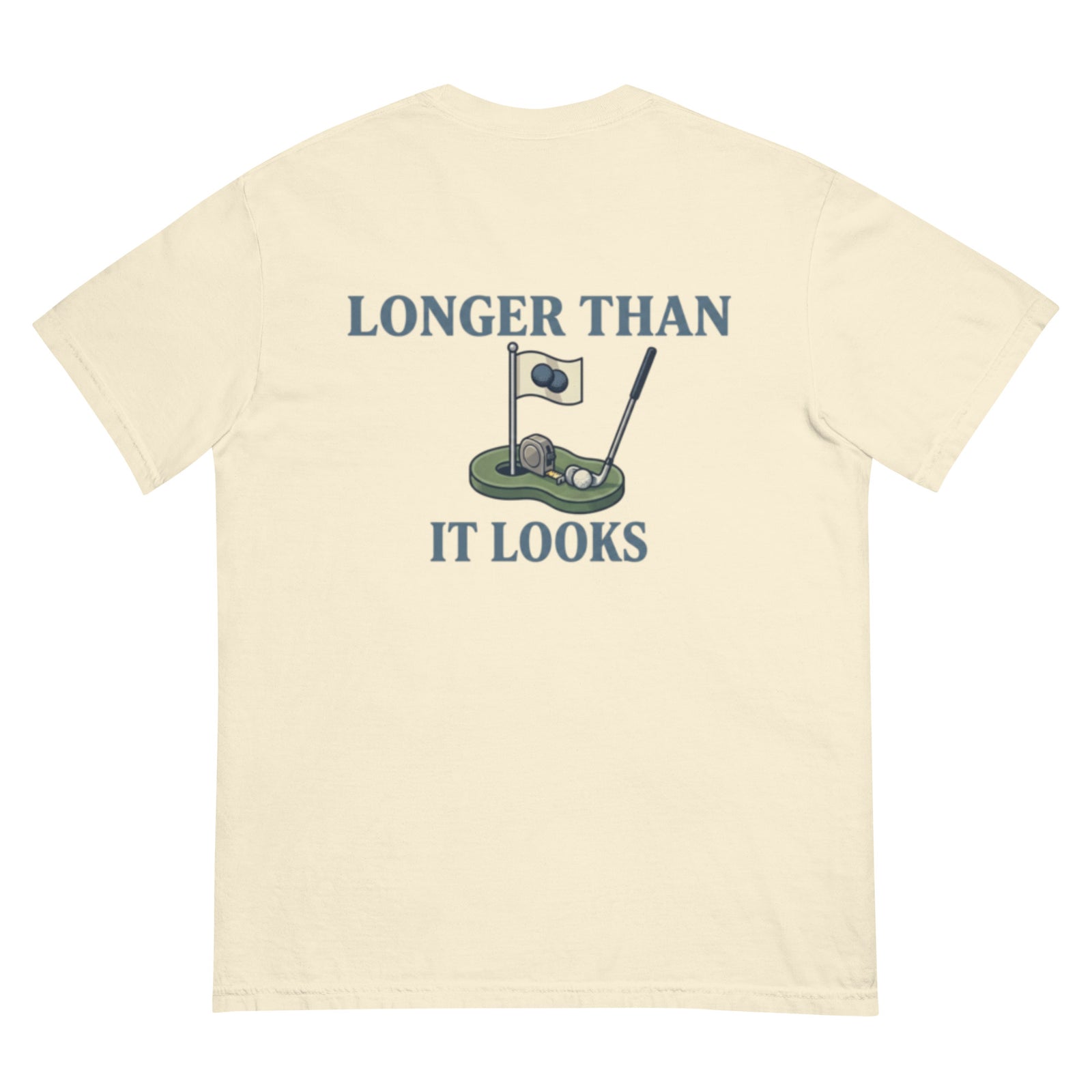 Deceptive Distance Tee ivory back