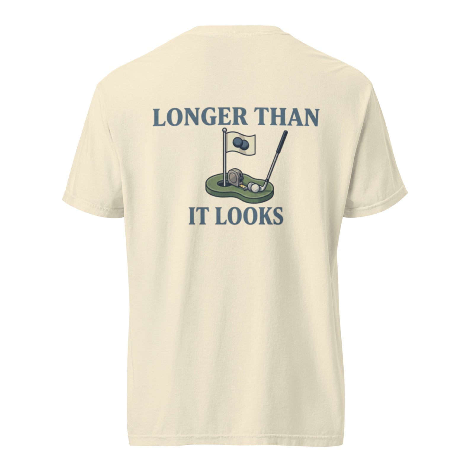 Deceptive Distance Tee ivory back