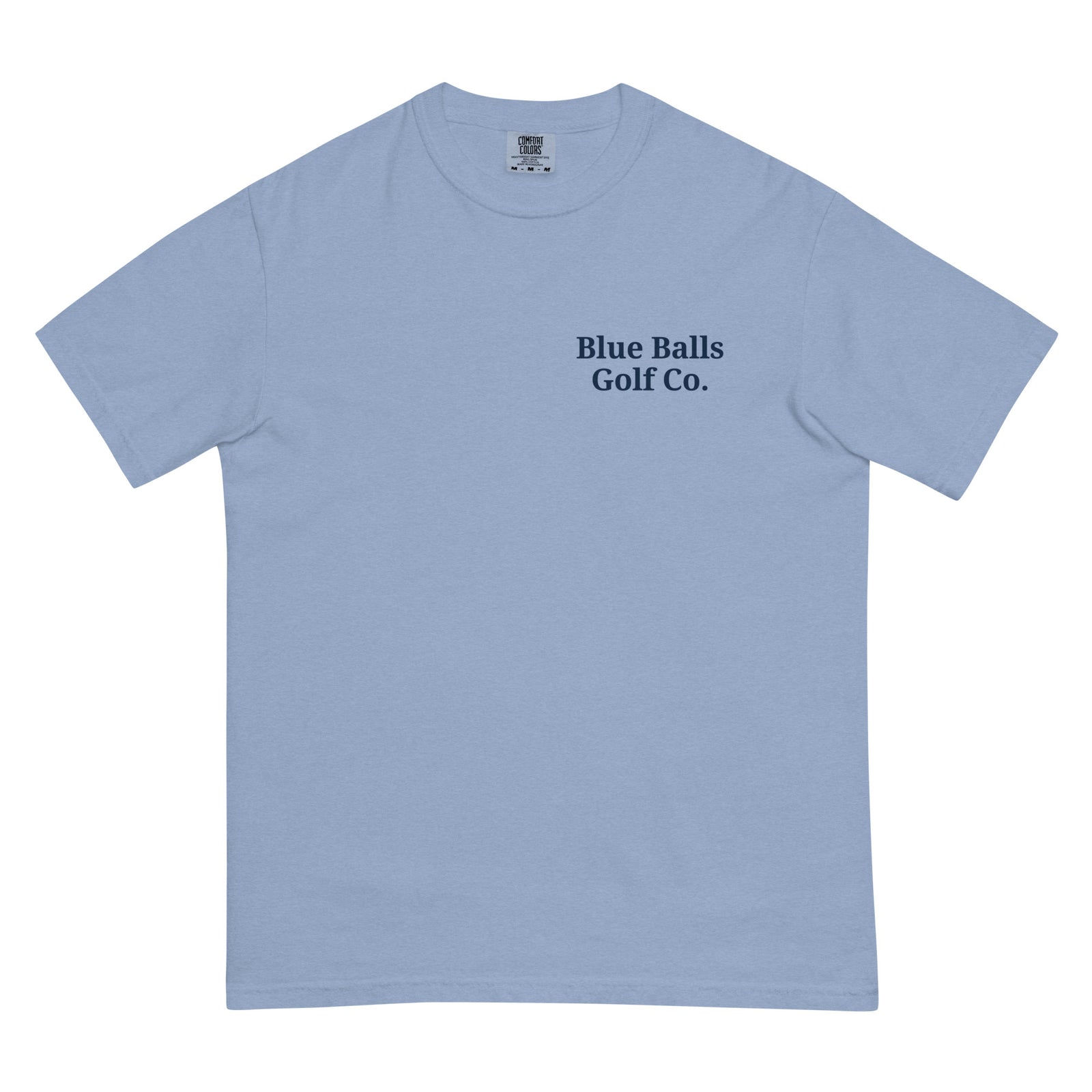 Soft Hands, Bad Intentions Tee washed denim front