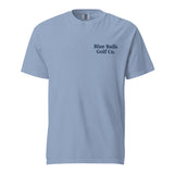 Soft Hands, Bad Intentions Tee washed denim front