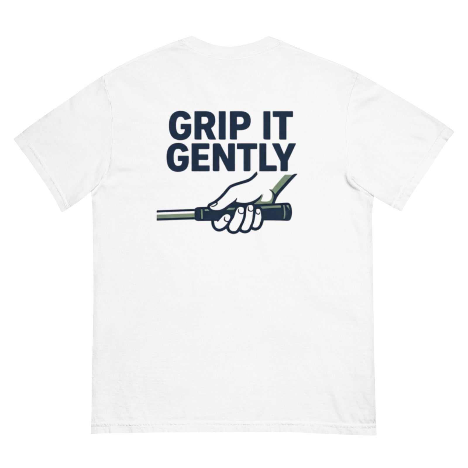 Soft Hands, Bad Intentions Tee white back