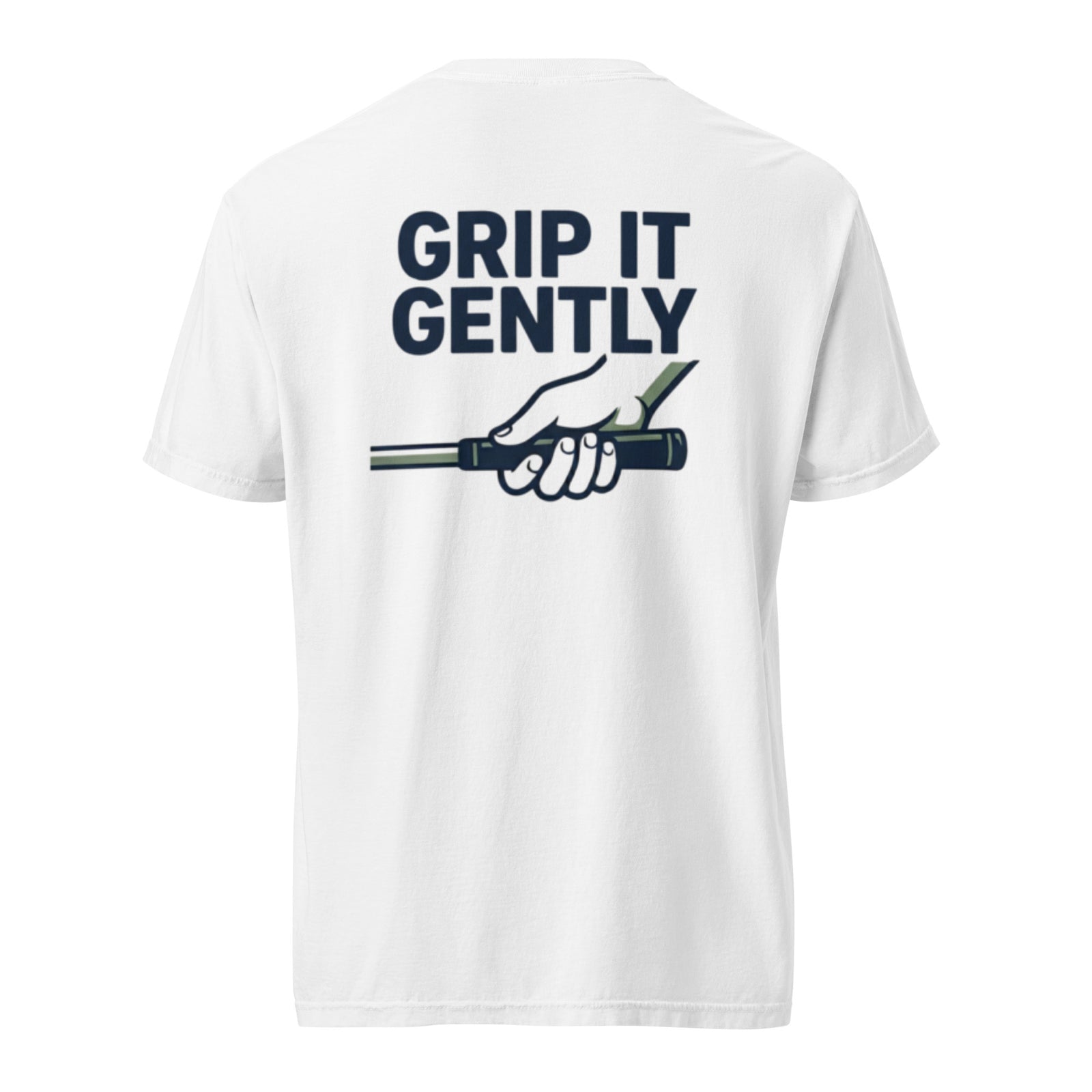 Soft Hands, Bad Intentions Tee white back