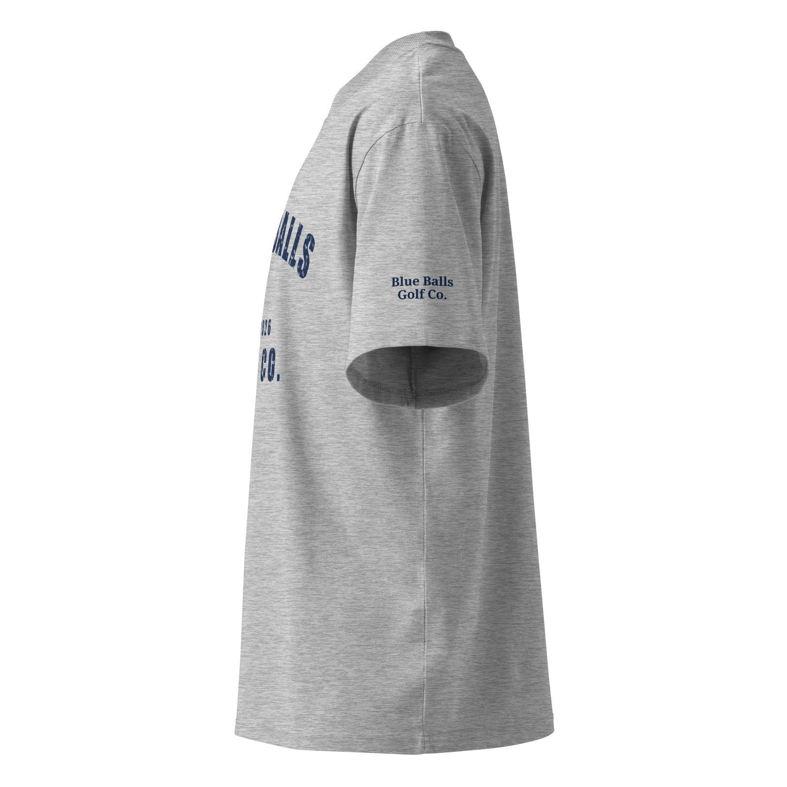 The Boardwalk Rec League OVERSIZED Tee heather grey left sleeve