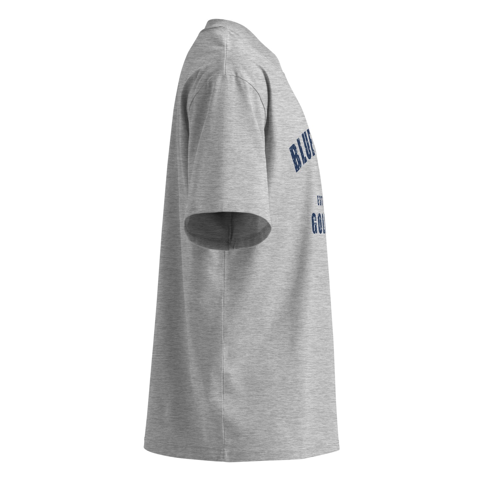 The Boardwalk Rec League OVERSIZED Tee heather grey right sleeve