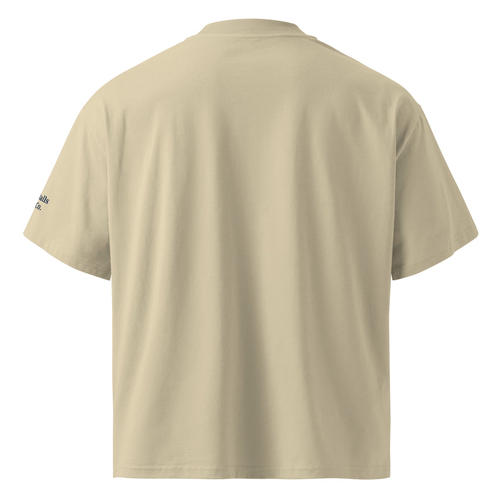 The Boardwalk Rec League OVERSIZED Tee stone back