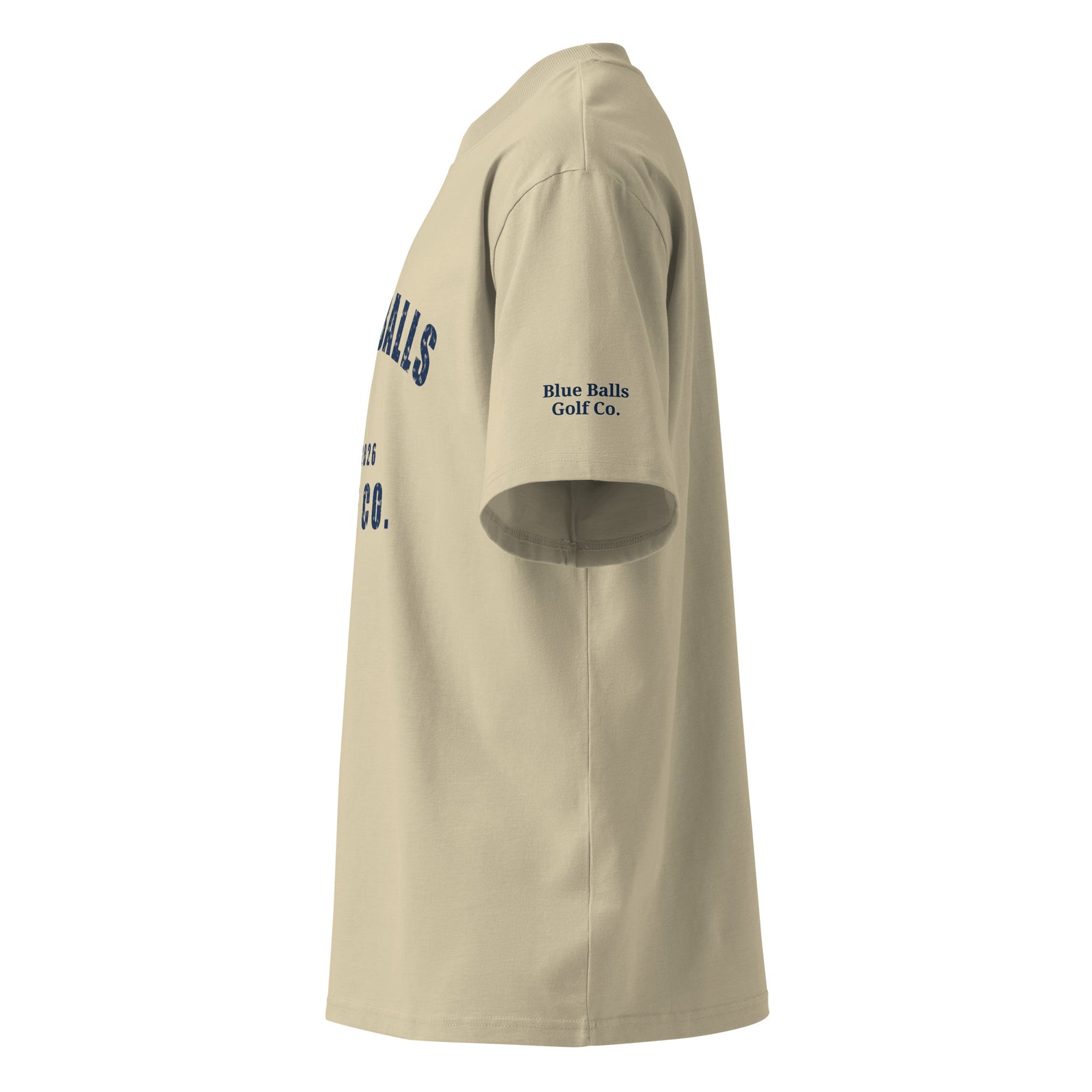 The Boardwalk Rec League OVERSIZED Tee stone left sleeve