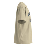 The Boardwalk Rec League OVERSIZED Tee stone right sleeve